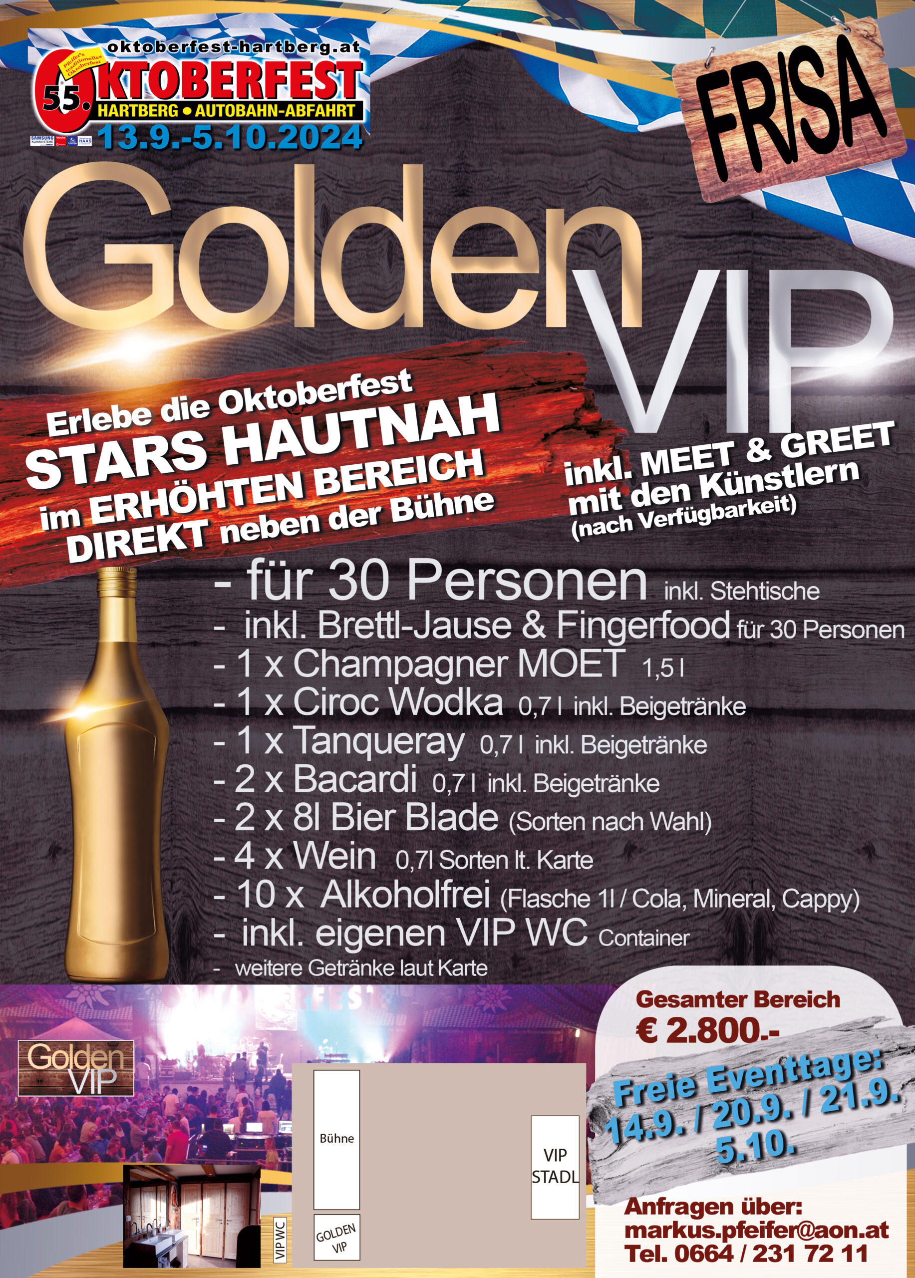 Oktoberfest Hartberg Golden VIP Event